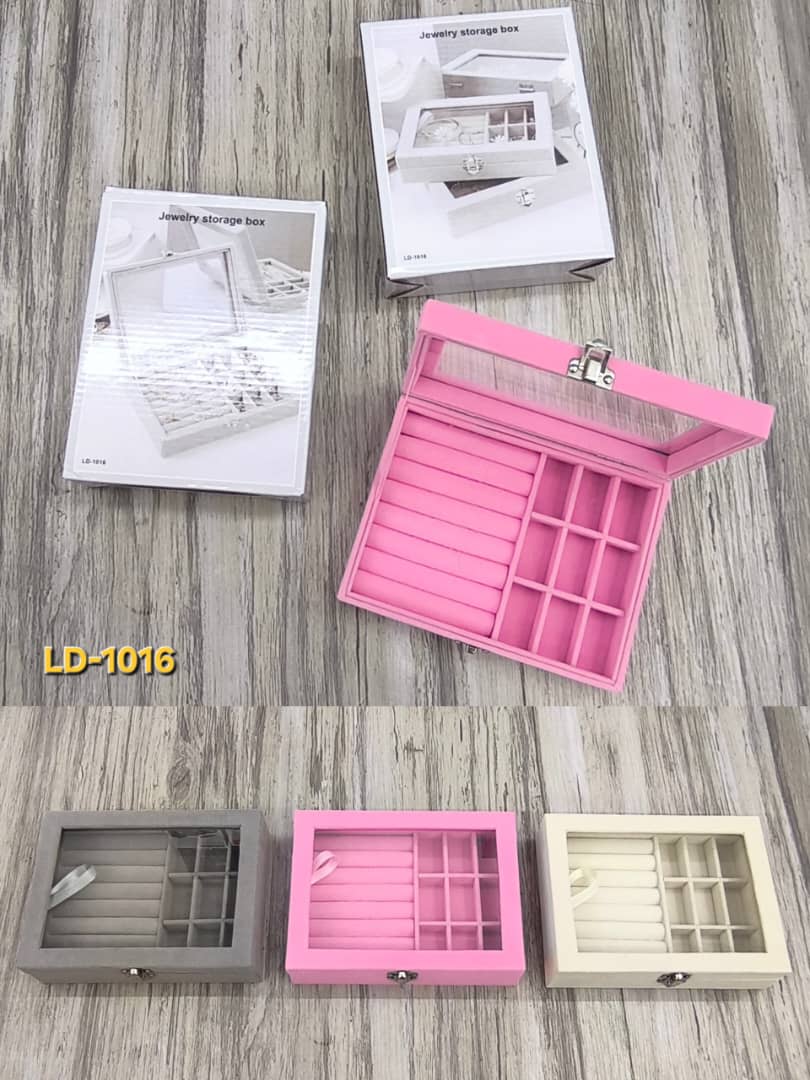 Jewelry Storage Box - LD-1016 White