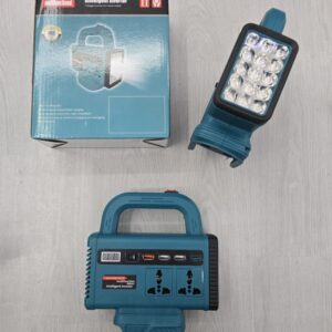 Intelligent Inverter 2 Socket + 15LED Torchlight 21V to 180V-220V 2Socket + 3USB + 1TC