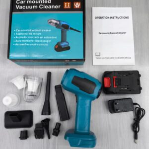 Car Mounted Vacuum Cleaner Blue Box 8547