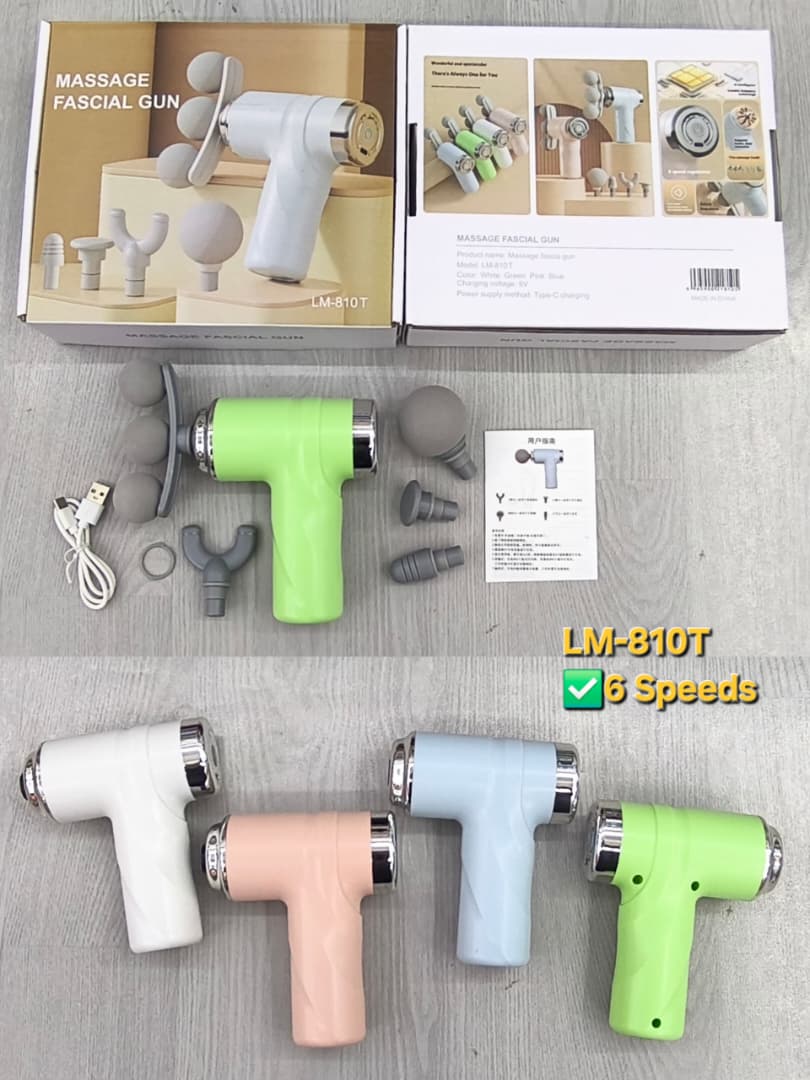 Massage Fascial Gun LM-810T - Blue