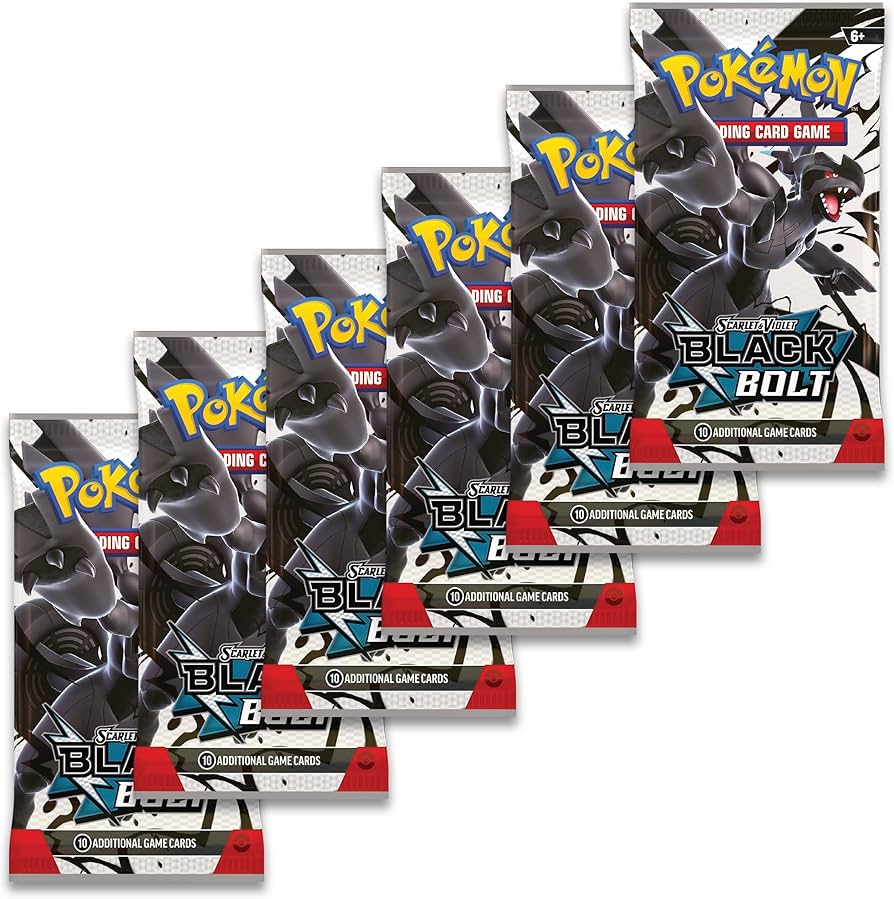 Pokemon TCG - Black Bolt x 1 Pack