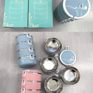Norvic LB Lunch Box 4 Layers - Pink