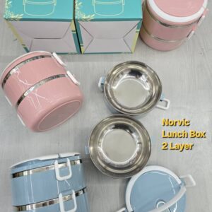 Norvic LB Lunch Box 2 Layers - Blue