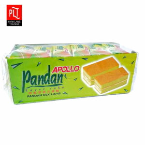 Apollo Layer Cake Pandan (1 Outer X 24Pcs)