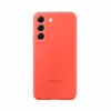 Silicone Cover for Samsung Galaxy S22 - Glow Red